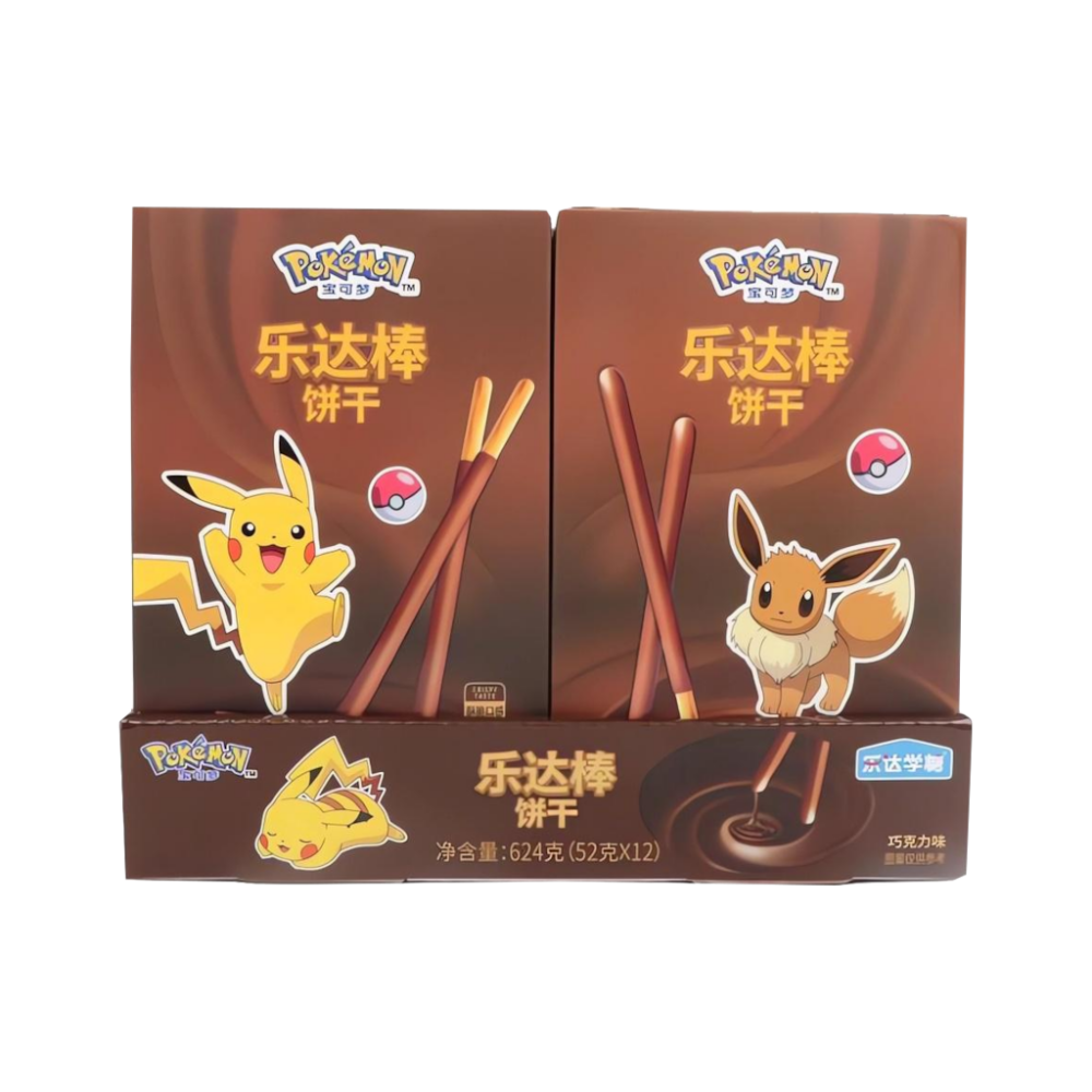 Pokémon Chocolate Sticks 52g