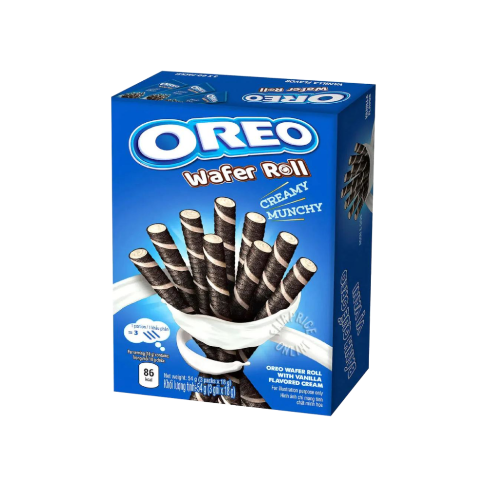 Oreo Wafer Rolls 52g