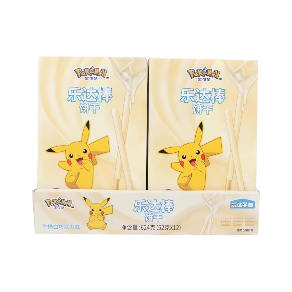 Pokémon  Sticks White Chocolate 52g